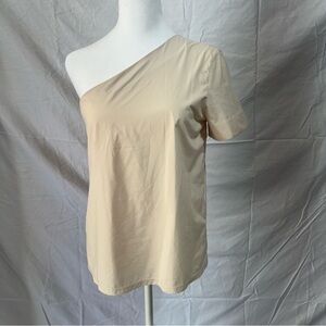 Regina Oswald //Mira One-Shoulder top// Sand// Small